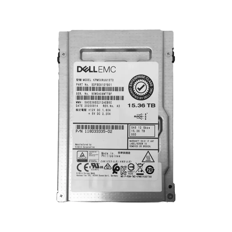 118033335-02.webp 118033335-02 - EMC 15.36TB SAS SFF 2.5" Solid State Drive - Image 1