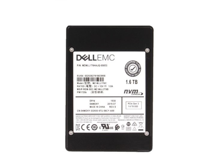 Samsung PM1725b MZWLL1T6HAJQ-000D3 SSD 1.6 TB Pci Express 3.0 X4 (NVMe) DELL OEM Refurbished - Image 5