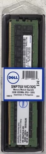 Dell 370-AEVR 32GB PC4-25600 DDR4-3200MT/s 2Rx4 ECC Memory New - Image 12