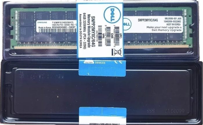 Dell 370-AFVZ 64GB PC4-25600 DDR4-3200MT/s 2Rx4 ECC Brand New - Image 4