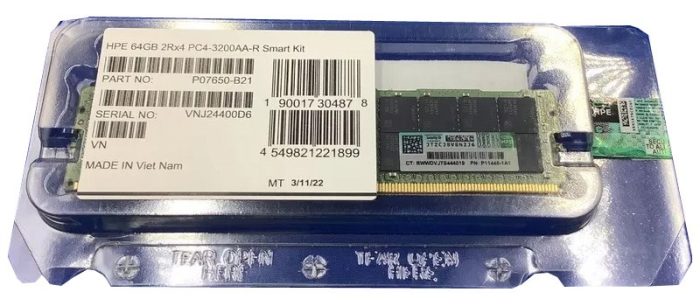 HPE P07650-B21 64GB PC4-25600 DDR4-3200MT/s 2Rx4 ECC Memory Refurbished - Image 11