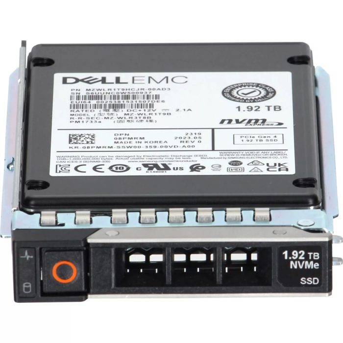 Dell 8PMRM 1.92TB PCIe Gen4 NVMe Read Intensive TLC 2.5Inch SSD - Image 3