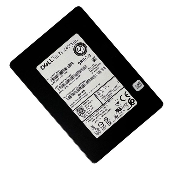 Micron 5400 Max MTFDDAK960TGB-1BC1ZABDA 960 GB SATA 6Gb/s DELL OEM Refurbished - Image 3
