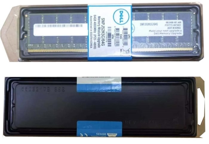 Dell 370-AGZR 64GB PC5-38400 DDR5-4800MT/s 2Rx4 ECC Memory Hynix OEM New - Image 5