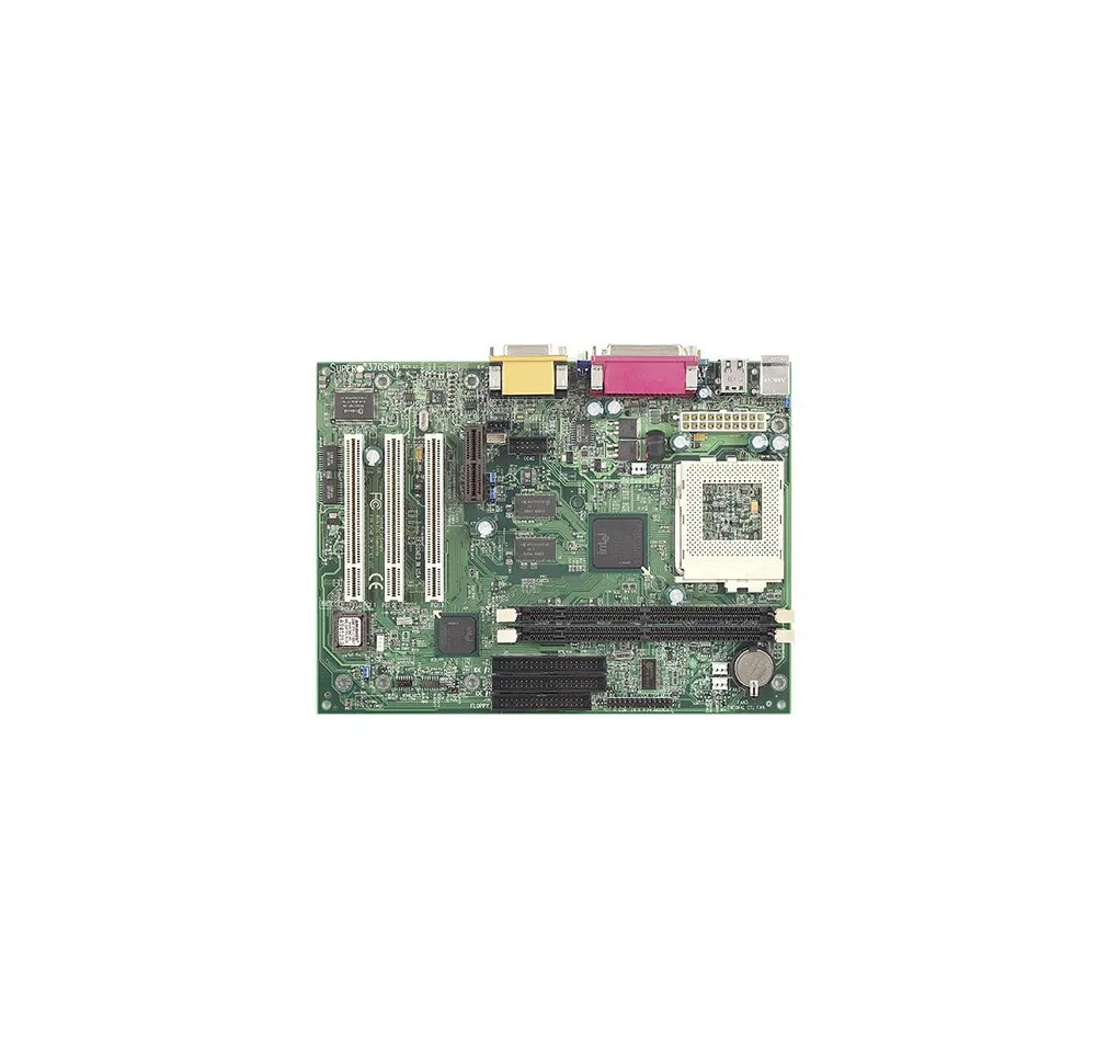 370SSM-O.webp 370SSM - Supermicro Socket PGA370 Intel 815E Chipset Micro-ATX System Board (Motherboard) Supports Celeron / Pentium III Series SDRAM UDIMM - Image 1