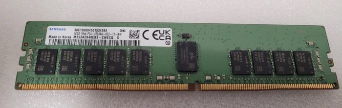 Samsung M393A2K40EB3-CWECQ 16GB PC4-25600 DDR4-3200Mbps 1RX4 ECC Memory New - Image 4