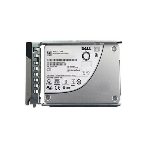 400-AWJI - Dell 2TB MLC PCIe 3.0 x4 NVMe RI U.2 2.5-inch SSD - Image 1