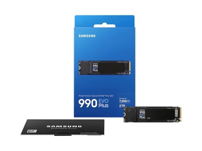 SAMSUNG MZ-V9S2T0BW 990 Evo Plus 2TB PCIe Gen 4.0 x4 / 5.0 x2 NVMe 2.0 M.2 SSD - Image 4