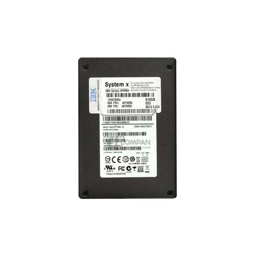 49Y5854 - IBM 512GB 2.5 inch MLC 6Gb/s SATA Solid State Drive - Image 1