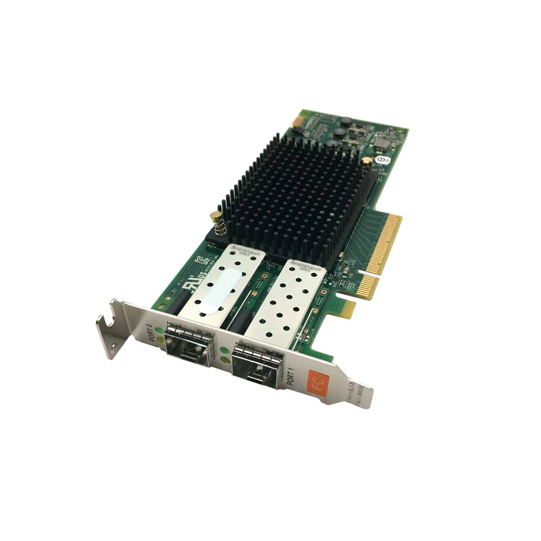 52FK5-A.webp 52FK5 - Dell Emulex 2 Port 64GFC Short Wave Optical LC SFP+ HBA - Image 1
