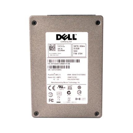 53MDR - Dell 512GB 2.5 inch MLC 6Gb/s SATA Solid State Drive