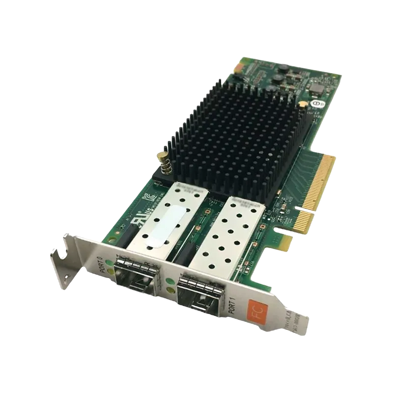 540-BDRP.webp 540-BDRP - Dell Emulex 2 Port 64GFC Short Wave Optical LC SFP+ HBA - Image 1