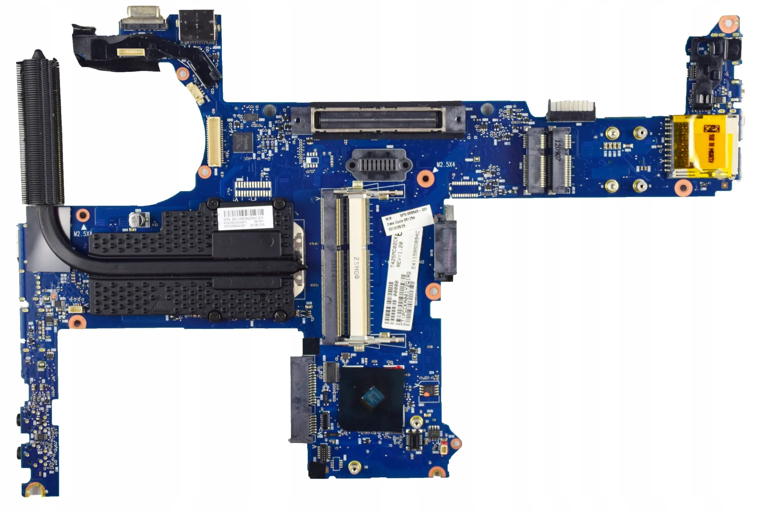 658545-001.webp 658545-001 - HP (Motherboard) AMD Socket Fs1 for ProBook 6465b - Image 1