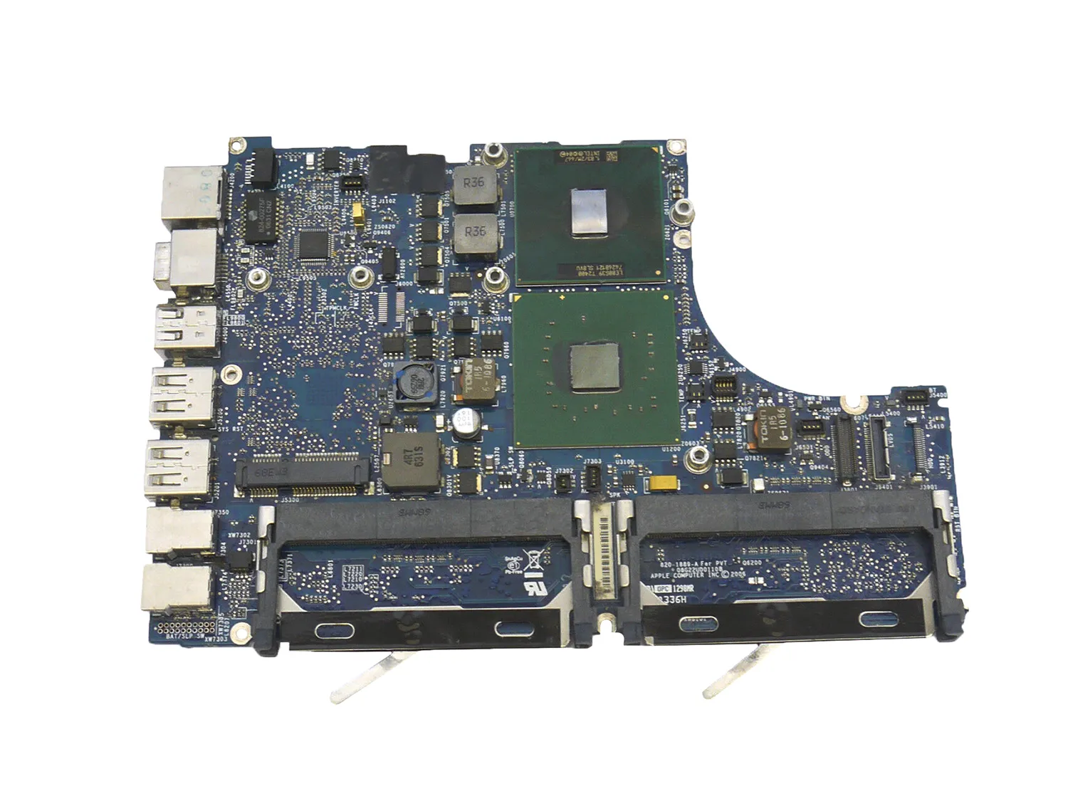 661-4396-o.webp 661-4396 - Apple Intel Core 2 Duo 2.16GHz CPU Logic Board Motherboard - Image 1