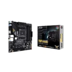 90MB14A0-M0EAY0 - Asus TUF Gaming B550M-PLUS Socket AM4 AMD B550 Chipset Micro-ATX System Board (Motherboard) Supports Ryzen 5000/3000 Series DDR4 4x DIMM