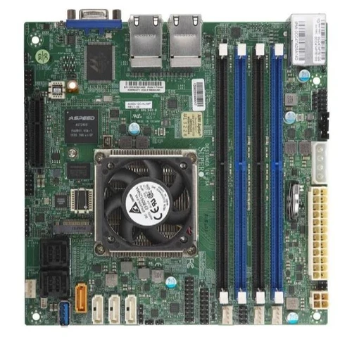 A2SDI-8C2B-HLN4F-A.webp A2SDi-8C+-HLN4F - Supermicro Socket FCBGA-1310 Atom C3758 Board - Image 1