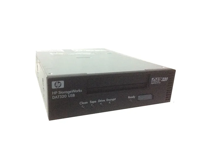 AJ823A.webp AJ823A - HP StorageWorks DAT320 160GB (Native)/320GB (Compressed) USB External Tape Drive - Image 1