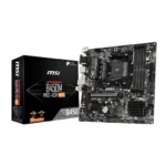 B450PVDHMAX - MSI Socket AM4 AMD B450 Chipset Micro-ATX System Board (Motherboard) Supports Ryzen/Radeon/Athlon DDR4 4x DIMM