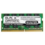 BD32G2133MQO28 - Black Diamond 32GB DDR4 2133MHz Non-ECC SoDIMM Memory