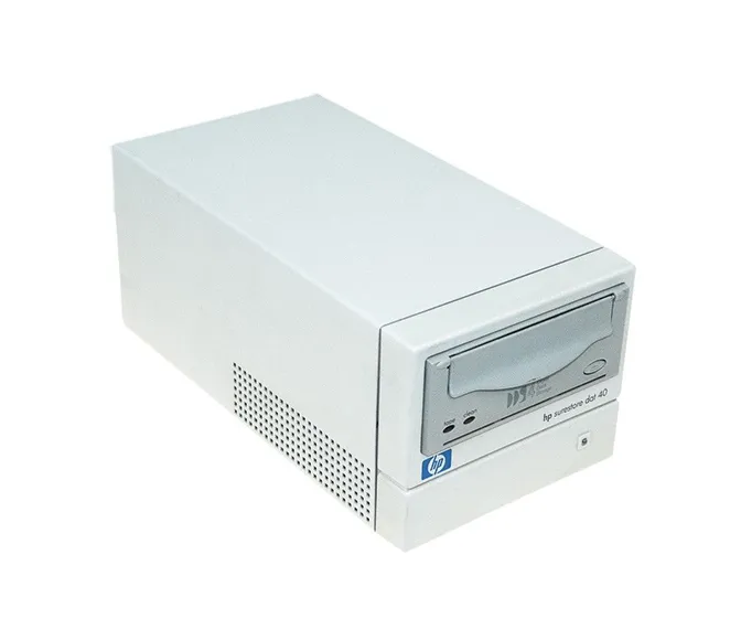 C5687A.webp C5687A - HP SureStore 20/40GB DAT40e 4mm DDS-4 External Tape Drive - Image 1