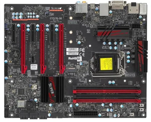 C7Z170-SQ-A.webp C7Z170-SQ - Supermicro Socket LGA1151 Intel Z170 Express Chipset ATX System Board (Motherboard) Supports Core i3/i5/i7 Series DDR4 4x DIMM - Image 1