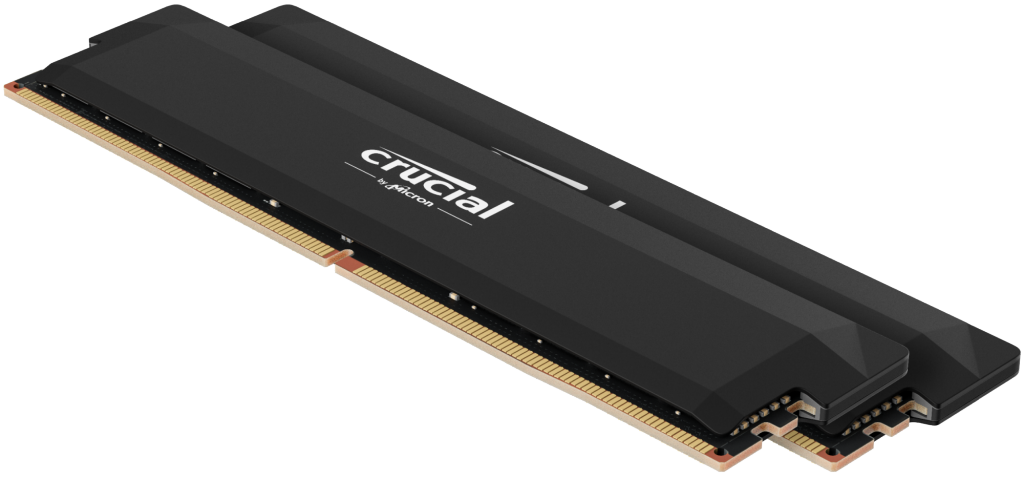 CP2K16G60C36U5B-A.png CP2K16G60C36U5B - Crucial 32GB Kit DDR5 6000MHz Non-ECC UDIMM Memory - Image 1
