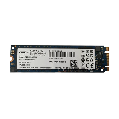 CT250MX200SSD4 - Crucial 250GB 2.5 inch MLC 6Gb/s SATA SSD - Image 1