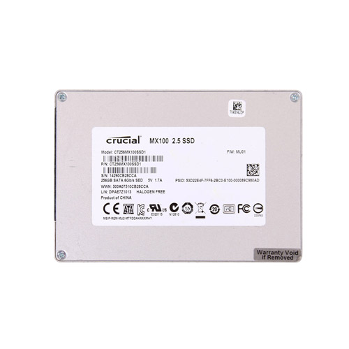 CT256MX100SSD1 - Crucial 256GB 2.5 inch MLC 6Gb/s SATA SSD - Image 1