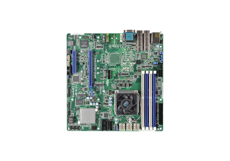 D1541D4U-2O8R.webp D1541D4U-2O8R - ASRock Socket FCBGA1667 System Micro-ATX System Board - Image 1