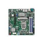 E3C252D4U-2T - ASRock Socket H5 LGA1200 Intel C252 Chipset Micro-ATX System Board (Motherboard) Supports Xeon E-2300 / Pentium Series DDR4 4x DIMM