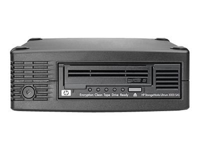 EH958B.jpg EH958B#ABA - HP 1.5TB/3TB Storeever LTO-5 Ultrium 3000 SAS Hh External Tape Drive - Image 1