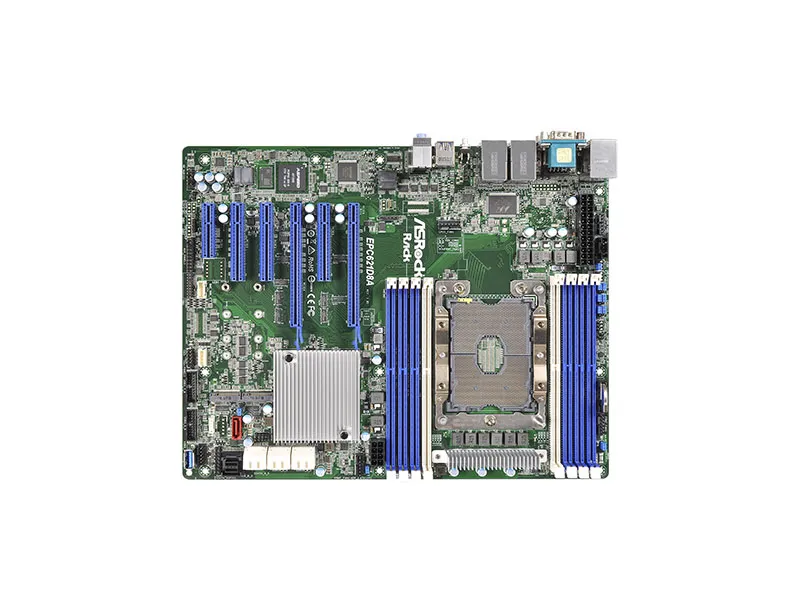 EPC621D8A.webp EPC621D8A - ASRock Socket P LGA3647 C621 Chipset ATX System Board - Image 1