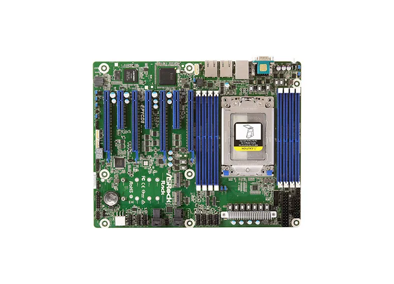 EPYCD8.webp EPYCD8 - ASRock Socket SP3 LGA4094 ATX System Board - Image 1