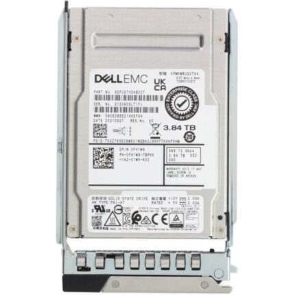 FH1W9 - Dell 3.84TB SAS Triple-Level Cell SFF 2.5" Solid State Drive