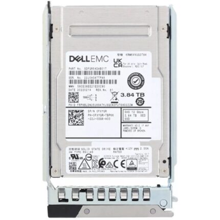 FXYGR - Dell 3.84TB SAS Triple-Level Cell SFF 2.5" Solid State Drive