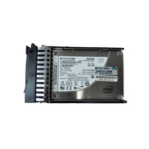 G39319-603 - HPE 600GB 2.5 inch MLC 3Gb/s SAS Solid State Drive - Image 1