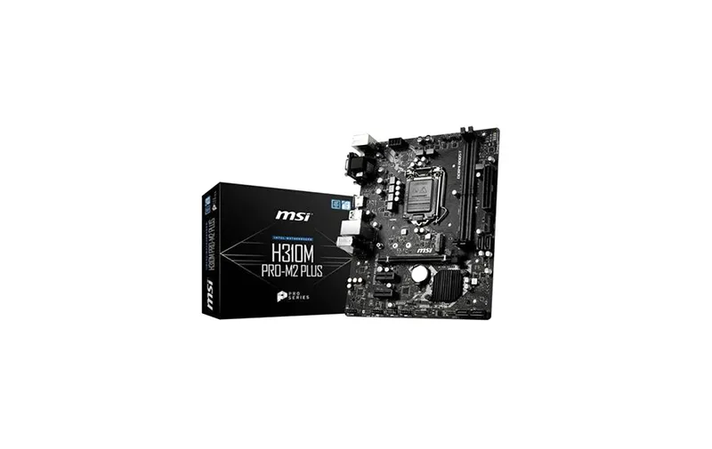 H310MPROM2P-O.webp H310MPROM2P - MSI PRO-M2 PLUS LGA1151 MicroATX Motherboard - Image 1
