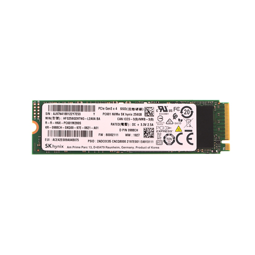 HFS256GD9TNG-L2A0A-O.webp HFS256GD9TNG-L2A0A - Hynix 256GB PCI Express 3.0 x4 NVMe M.2 2280 SSD - Image 1