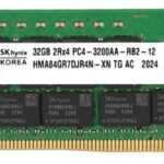 HMA84GR7DJR4N-XNT8 - Hynix 32GB DDR4 3200MHz CL22 ECC RDIMM Memory
