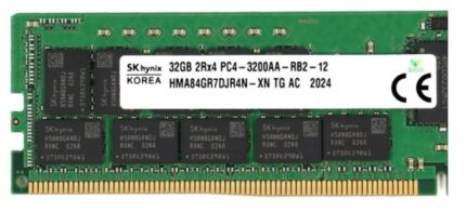HMA84GR7DJR4N-XNT8 - Hynix 32GB DDR4 3200MHz CL22 ECC RDIMM Memory