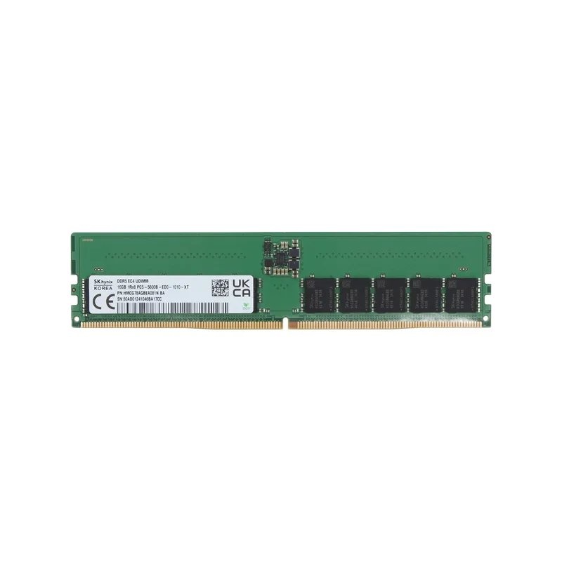 HMCG78AGBEA081N.webp HMCG78AGBEA081N - Hynix 16GB DDR5 5600MHz ECC UDIMM Memory Module - Image 1