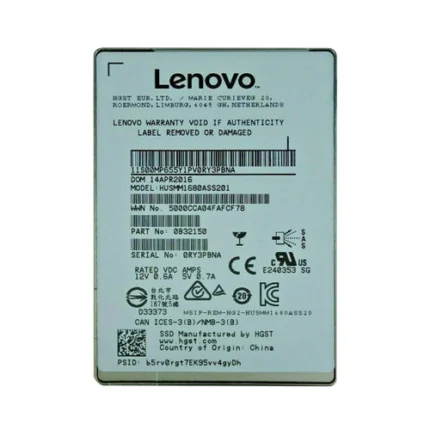 HUSMM1680ASS201 - HGST 800GB 2.5in MLC 12Gb/s SAS SSD