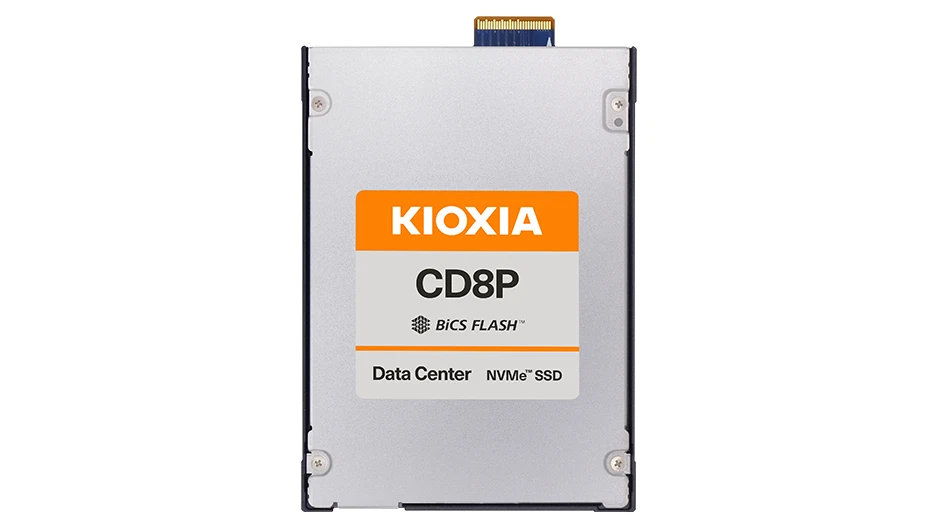 KCD8DPJE15T3-A.webp KCD8DPJE15T3 - KIOXIA CD8P-R 15.36TB PCI Express NVMe TLC E3.S SSD - Image 1