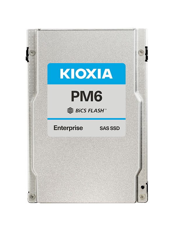 KPM6VRUG960G - KIOXIA PM6-R 960GB SAS TLC 2.5" Solid State Drive - Image 1