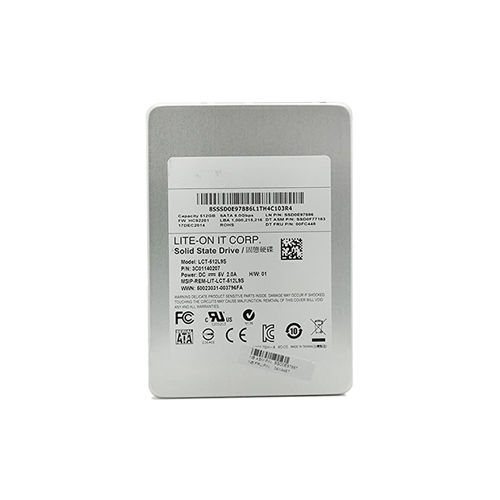LCT-512L9S-11 - Lite-On 512GB 2.5 inch MLC 6Gb/s SATA SSD - Image 1
