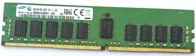 M393A1G40DB1-CRC.jpg M393A1G40DB1-CRC0QM - Samsung 8GB DDR4 2400MHz CL17 ECC RDIMM Memory - Image 1
