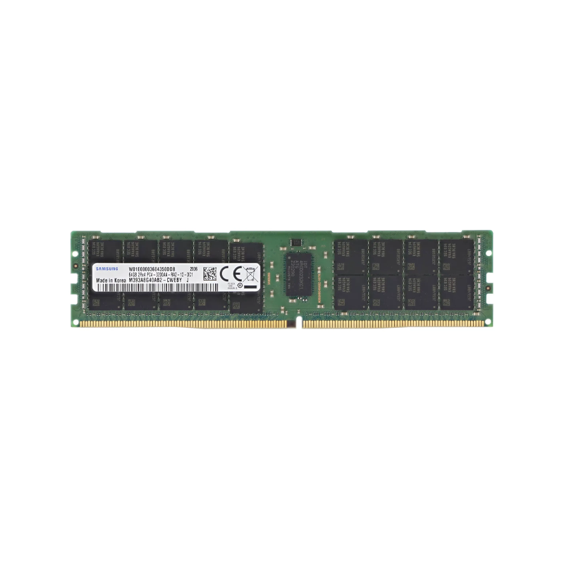 M393A8G40AB2-CWE-AA.webp M393A8G40AB2-CWECO - Samsung 64GB DDR4 3200MHz ECC RDIMM Memory Module - Image 1