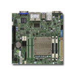 A1SRi-2358F - Supermicro Socket FCBGA-1283 System on Chip Chipset Mini-ITX System Board (Motherboard) Supports Atom C2358 DDR3 2x DIMM