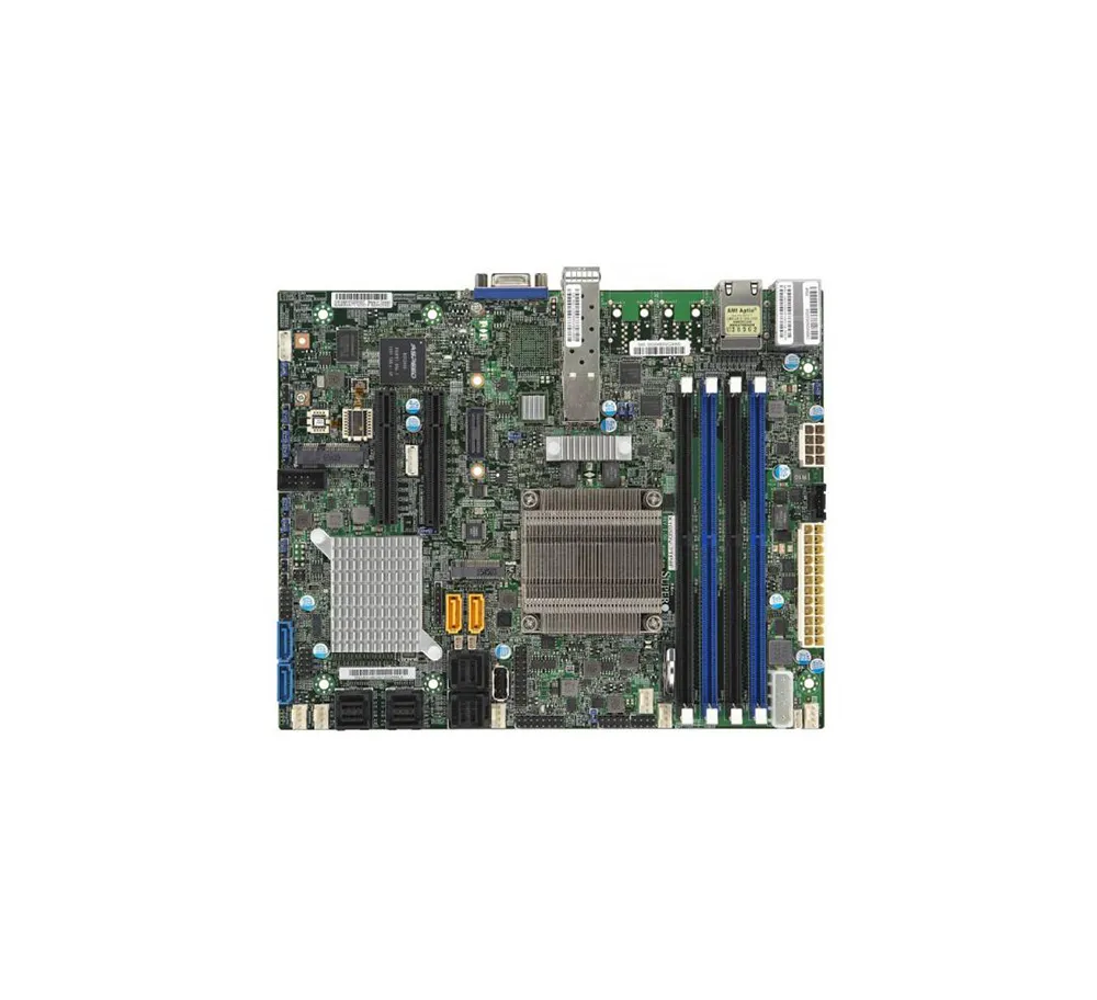 MBD-X10SDV-2C-7TP4F-O.webp X10SDV-2C-7TP4F - Supermicro Socket FCBGA-1667 System on Chip Chipset Flex-ATX System Board (Motherboard) Supports Pentium D1508 DDR4 4x DIMM - Image 1