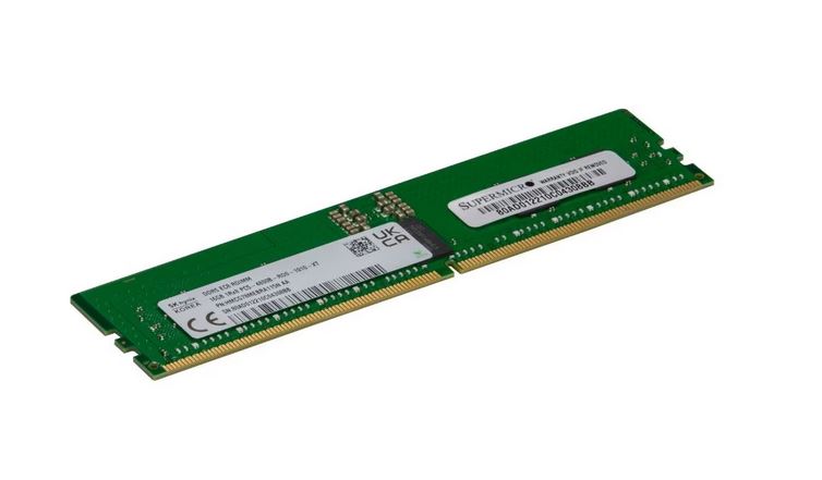 MEM-DR516MB-ER48.jpg Supermicro MEM-DR516MB-ER48 16GB PC5-38400 DDR5-4800MHz ECC Registered Memory Hynix OEM - Image 1
